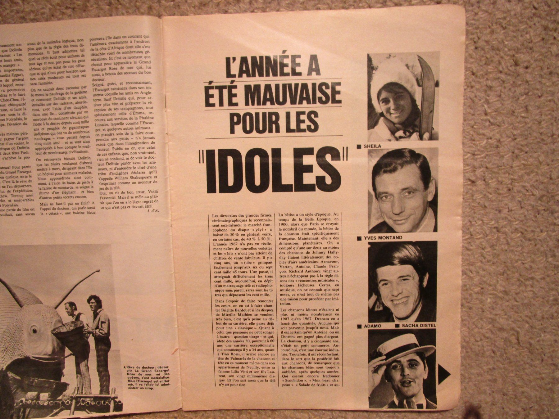 Foto & Immagini: Les idoles  1967 – Usato da Matran venduto da madren