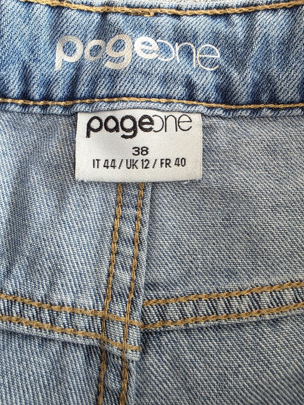 Jeans: Page One Jeans, light blue, Grösse 38, STRAIT – Usato da St Gallen venduto da vir_5kgt 4
