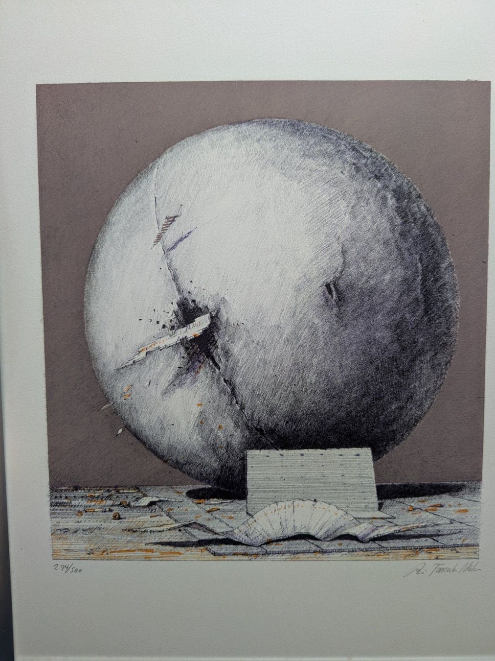 Arts picturaux & lithographies: Lithographie René Tancula Nielsen – D'occasion à Emmen par magelan