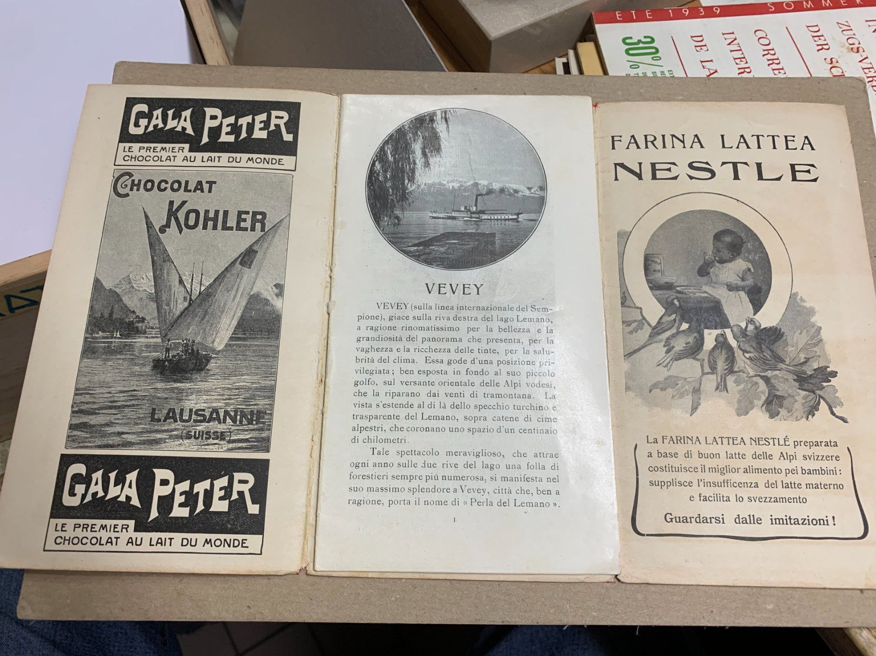 Cartes postales: Vevey – D'occasion à Sorengo par 74in 1