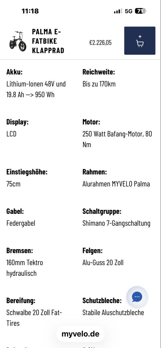 Biciclette: Ebike Fatbike – Usato da Adelboden venduto da gloomer 6