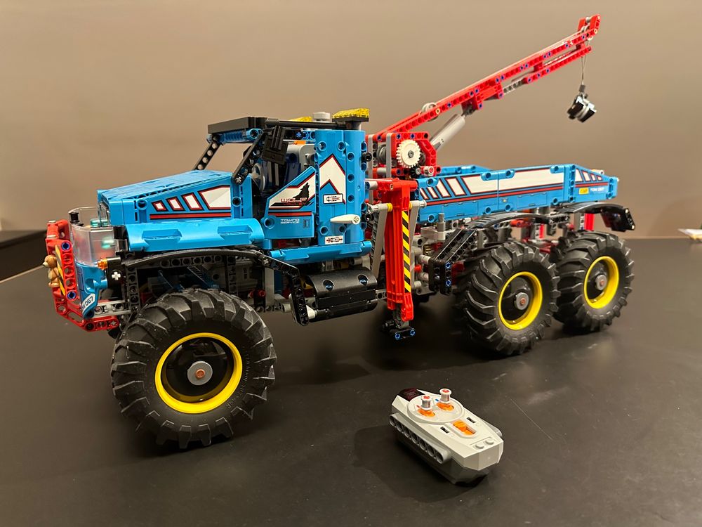 Lego Technic 42070 Allrad Abschleppwagen Inklusive Bauplan Acheter