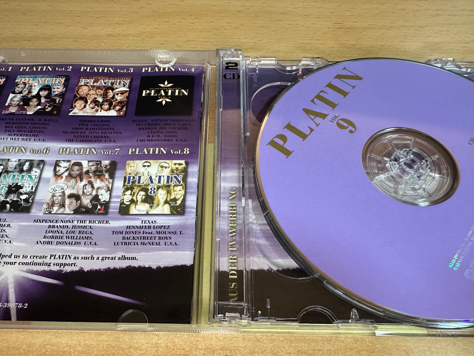 CD: K1 Various – Platin Vol. 9 - 2 CD – Usato da Rikon im Tösstal venduto da Alpenmutz 2