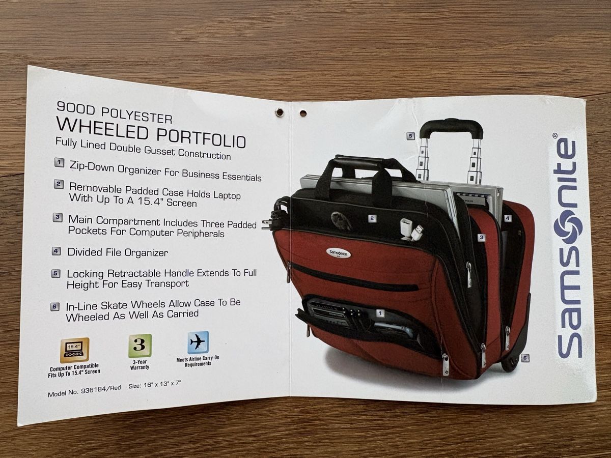 Koffer & Taschen: Laptop-Rollkoffer – Gebraucht aus Uerikon von nk013 6