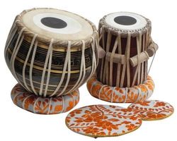 Indisches Tabla-Schlagzeug aus Messing