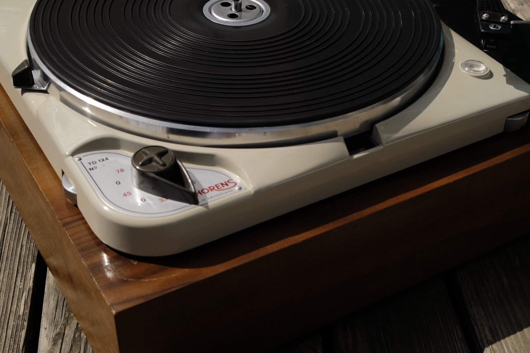 Thorens Giradischi: Thorens TD-124, revidiert – Usato da Winterthur venduto da hermanadam 5