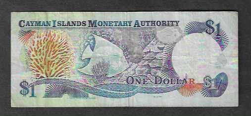 Banconote: Cayman  Islands  1  Dollar  2001  Gebraucht – Usato da Gordola venduto da coinsandnotes 1