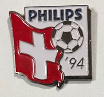 Philips Fussball Pin WM USA '94 Schweiz
