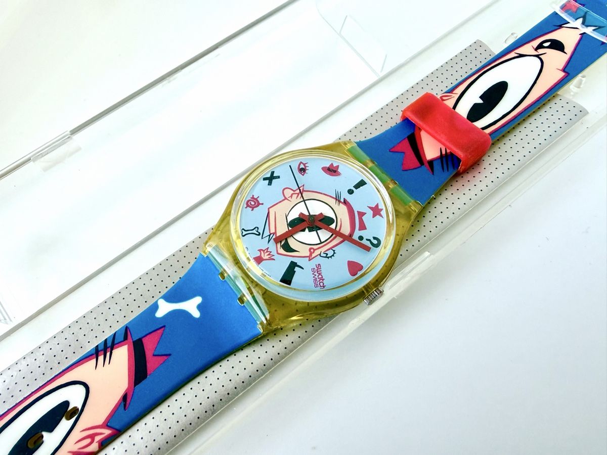 Swatch Uhren: Orologio Swatch GULP NOS 1991 – Neu und originalverpackt aus Paradiso von VintageandNew6900 3