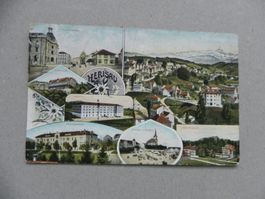 Karte Herisau App. Post Tonhalle 1906