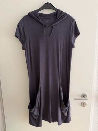 Icebreaker Merino Kleid Grösse L mit Kapuze, guter Zustand