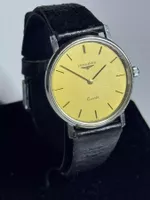 Longines Vintage Quarz Uhr Swiss Made Goldfarben
