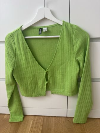 Grüner Cardigan H&M Divided Größe M - Neu und modisch!