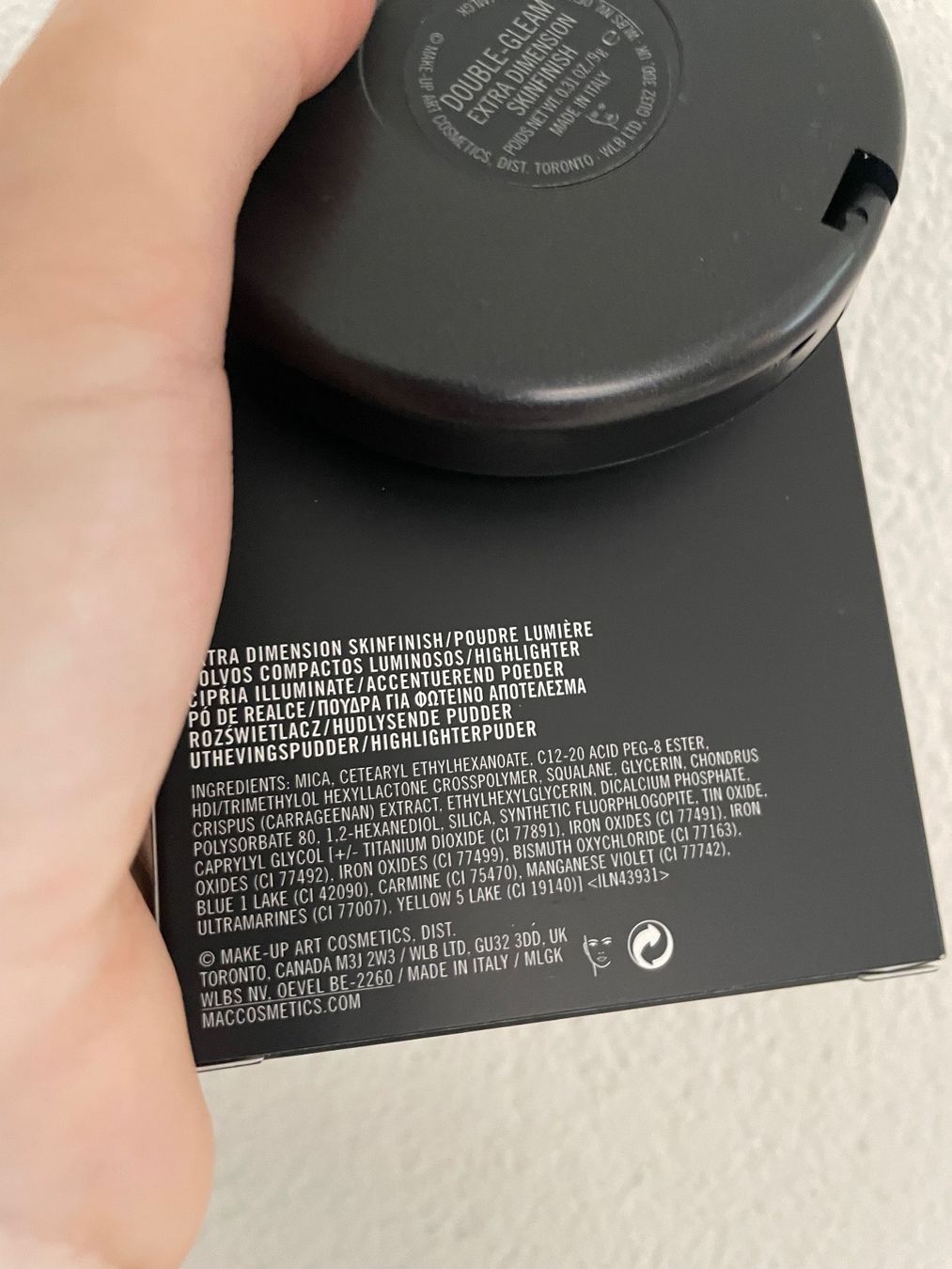 Mac Cosmetics Make-up: MAC DOUBLE-GLEAM HIGHTLIGHTER,LADENPREIS CHF42.-, NEU – Nuovo e nell'imballaggio originale da Zürich venduto da deruja 4