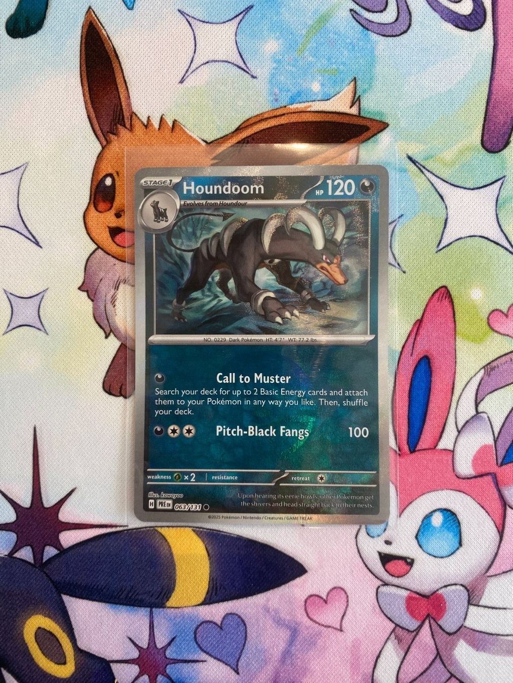 Pokémon Carte collezionabili: Pokemon Houndoom Pokeball 063/131 PRE – Usato da Grindelwald venduto da TSG-G-Town