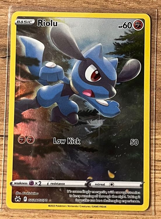 Riolu GG26 Pokemon Crown Zenith | Kaufen auf Ricardo
