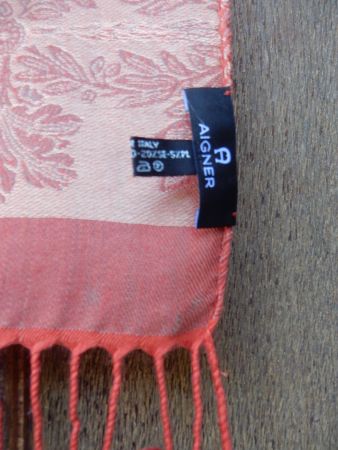 Schal    SEIDE / Wolle / Cotton       *   AIGNER  *