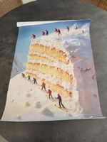 Bild "Skipper auf Kuchenberg" Masse ca. 74x54 cm neu