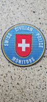  *** Badge Rund Polizei Auslandeinsatz ! ***