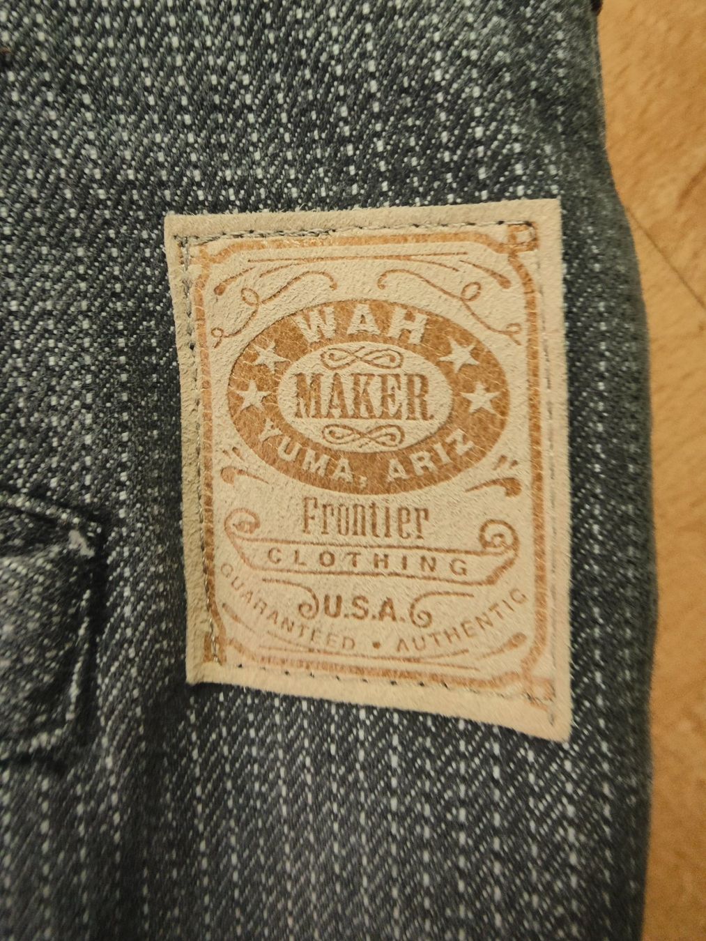Hosen: Wah Maker Old West Jeans - Frontier - 36 – Gebraucht aus Bichelsee von Sacoche1932 4