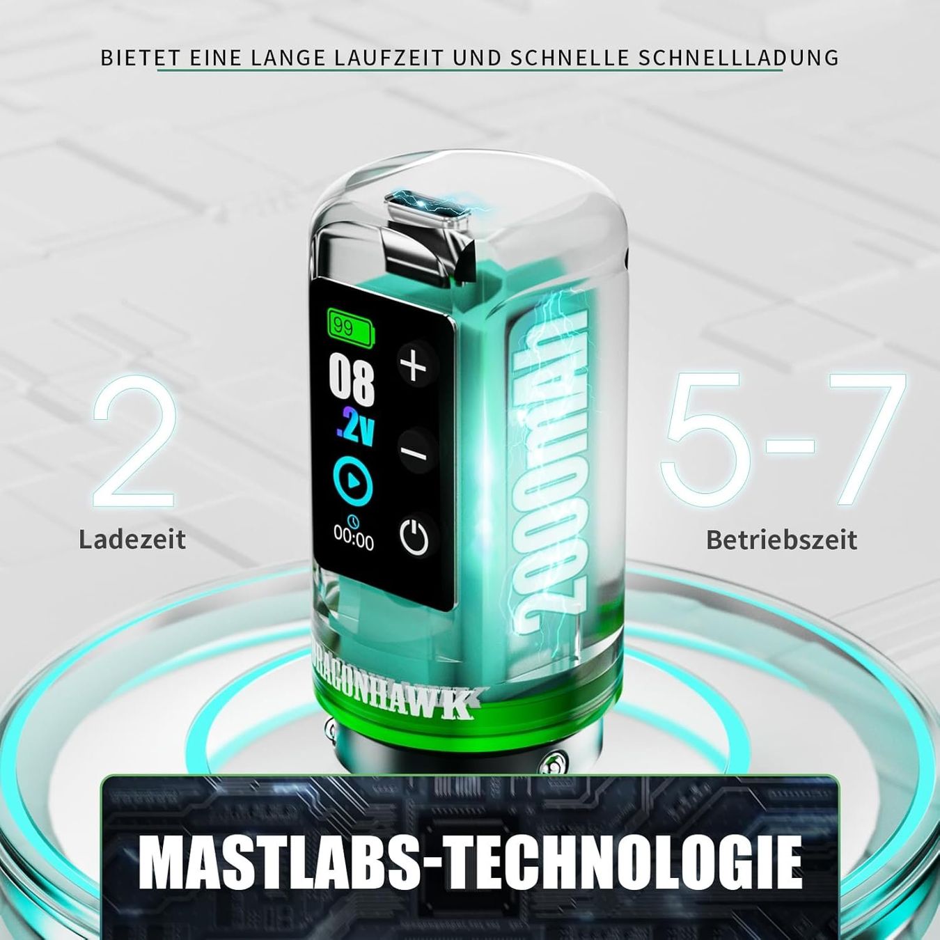 Alle Maschinen: Tattoo Maschine Set Kabellos 2000mAh mit Stencil Drucker – Neu und originalverpackt aus Schaffhausen von her_zt65 7