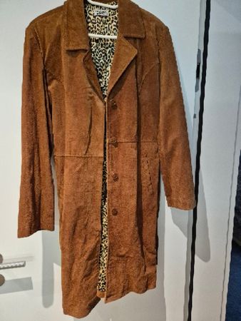 Wildledermantel, neuwertig Gr. L, 40/42
