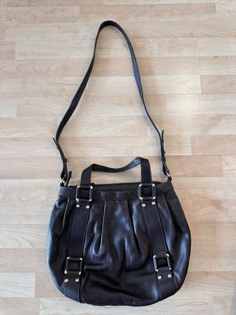 Tasche Max Mara Braun Leder Grunge