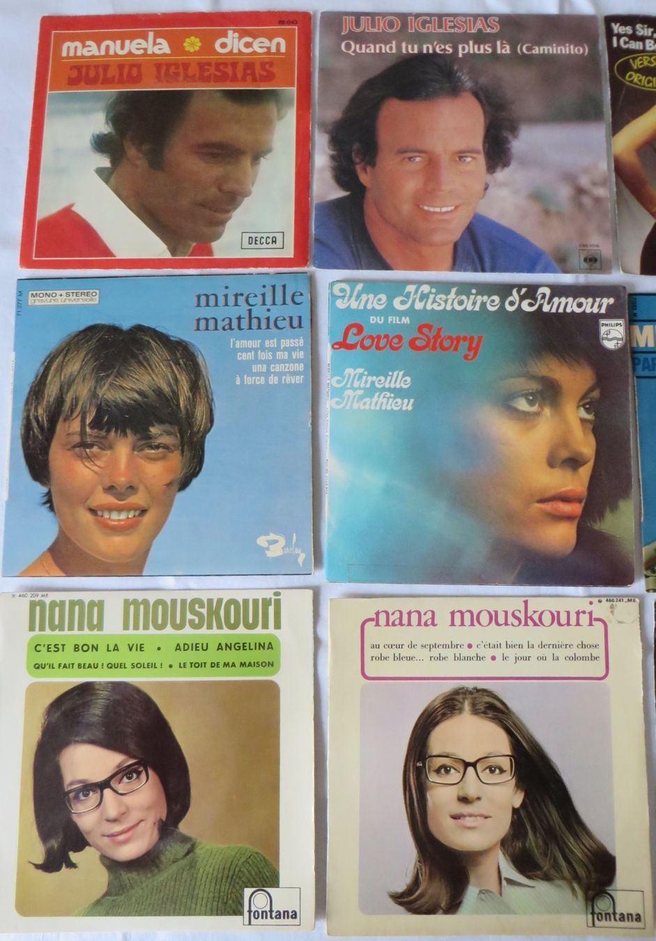 Dischi in vinile: 12 VINYL SINGLES, SCHLAGER POP – Usato da Neuhausen venduto da luckimucki 1