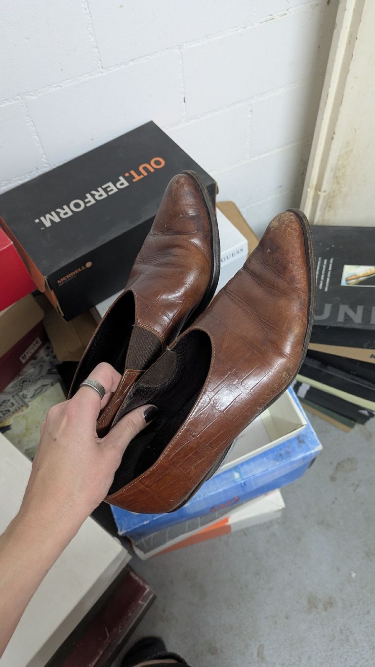 Scarpe da uomo: PAOLA FERRARI Schuhe braun – Usato da Morgarten venduto da rra_jvw7 1