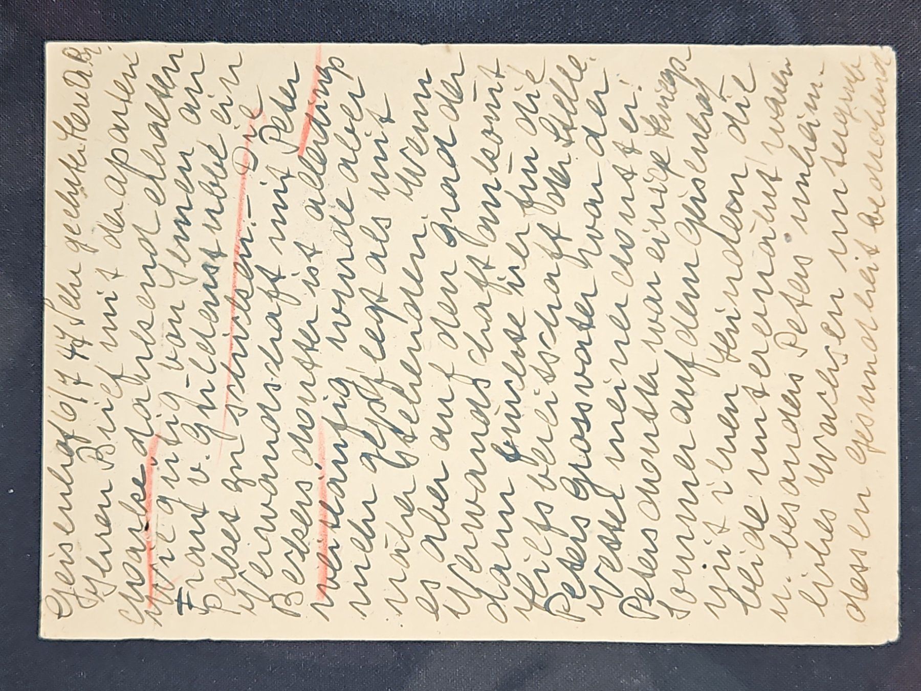 Tutti i francobolli: CL25 Carte Postale + Timbre Allemagne 1947 – Usato da Cousset venduto da Patrick_Collections 1