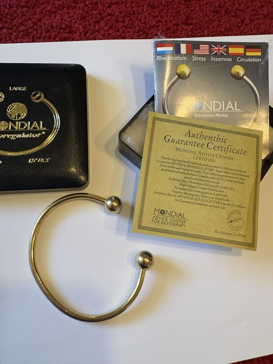 Bracciali & Braccialetti: Mondial Bioregulator Armband  – Usato da Murten venduto da Tzaugg 1