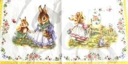 Papierserviette spring easter time (1151) 2Stk.