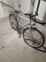 Fahrrad Practic silber mit Gepäckträger gebrauchter Zustand