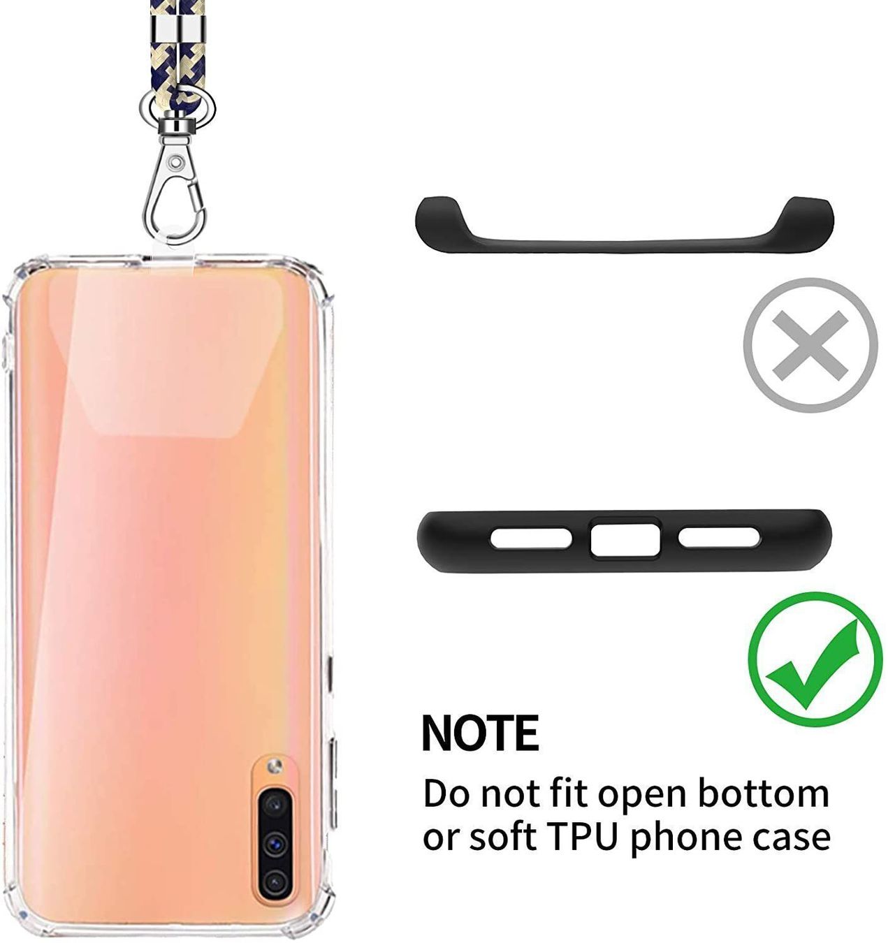 Telefoni cellulari / Smartphones: Portable Capes de Collier de Longe Port iPhone samsung – Nuovo e nell'imballaggio originale da Morges venduto da DigiAC 5