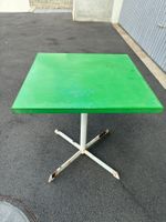 Schaffner Tisch Grün Metall - Gartendeko