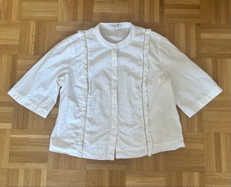Sommer Bluse weiss Gr. M Baumwolle Maison Scotch & Soda