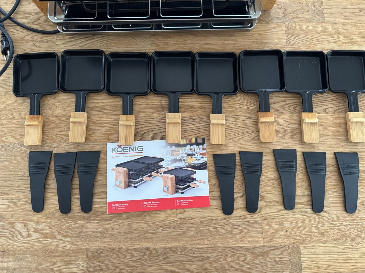 Küchengeräte: Raclettofen Koenig Bamboo – Gebraucht aus Cham von GOLF2GL 1