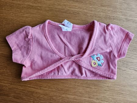 Sommerliches Jäckli, Gr. 74, Baby Club,  mit Blumen
