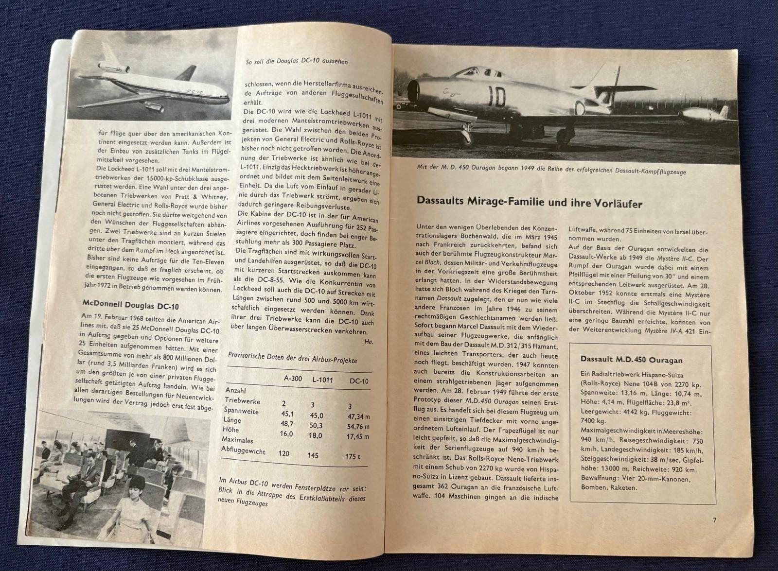 Revues & Magazines: COCKPIT DIE LUFTFAHRTZEITSCHRIFT APRIL 1968 – D'occasion à Ostermundigen par Wyatt-Earp 3