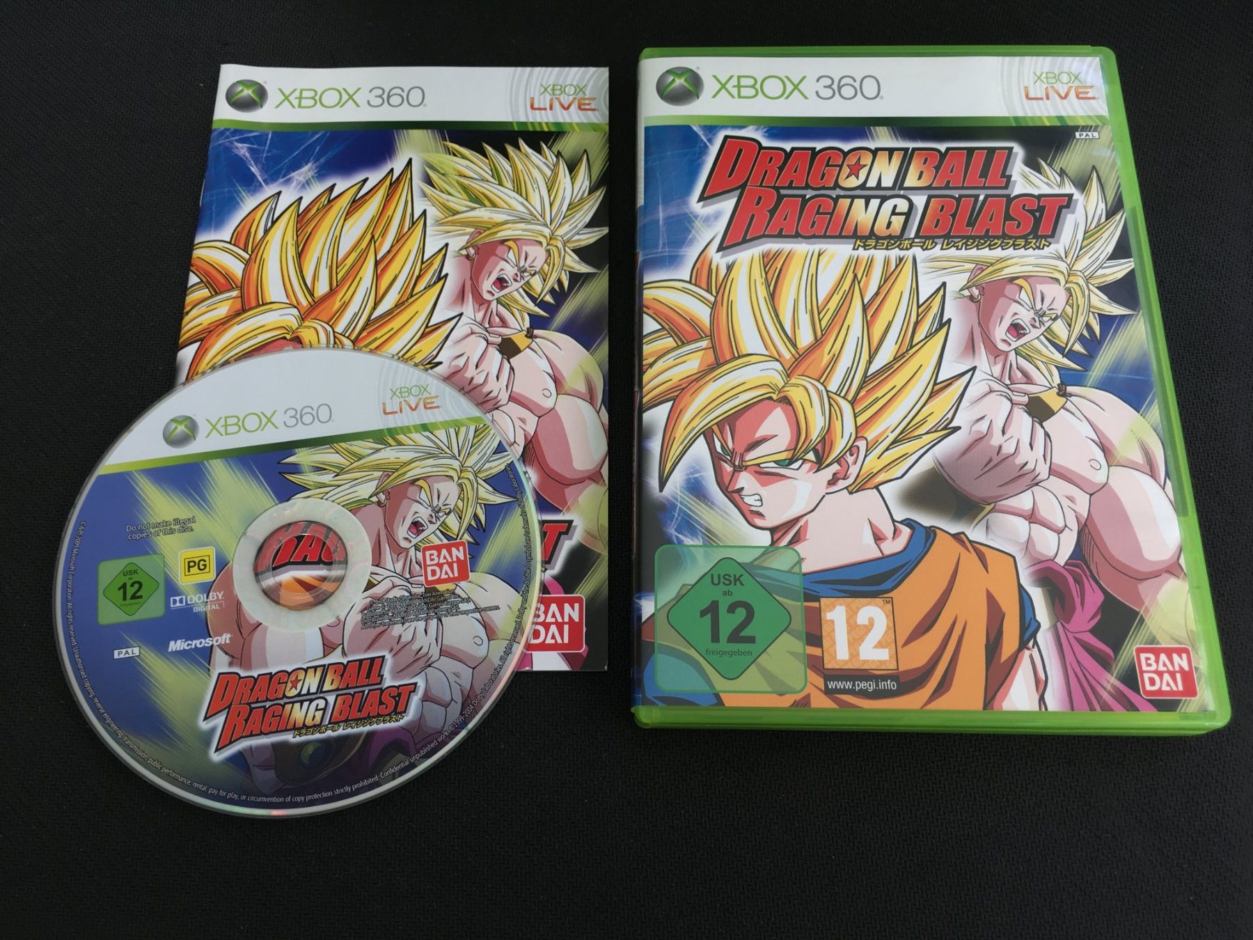 Microsoft Giochi: Dragonball Raging Blast - Xbox 360 Game – Usato da St.Gallen venduto da Punktchen01
