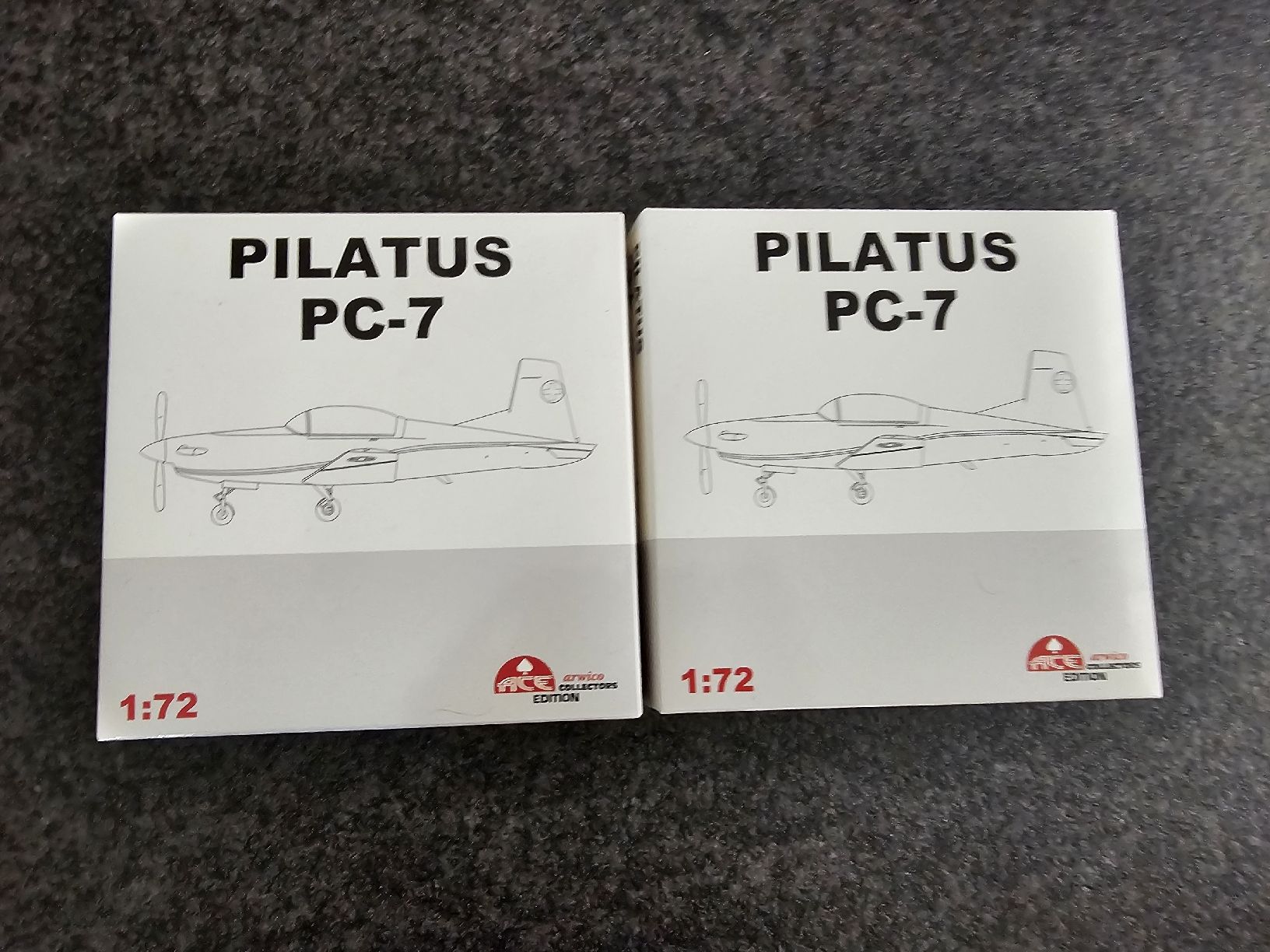 Schweizer Armee Kit di modellismo & Modellini statici: Pilatus PC-7 Arwico 1:72 2Stk. – Nuovo e nell'imballaggio originale da richenthal venduto da Usmike