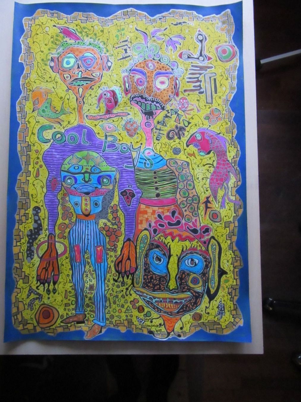 Gemälde: EDGAR BALTENSPERGER  ORIGINAL 100X70CM – Gebraucht aus Gersau von grafik-kunst 1