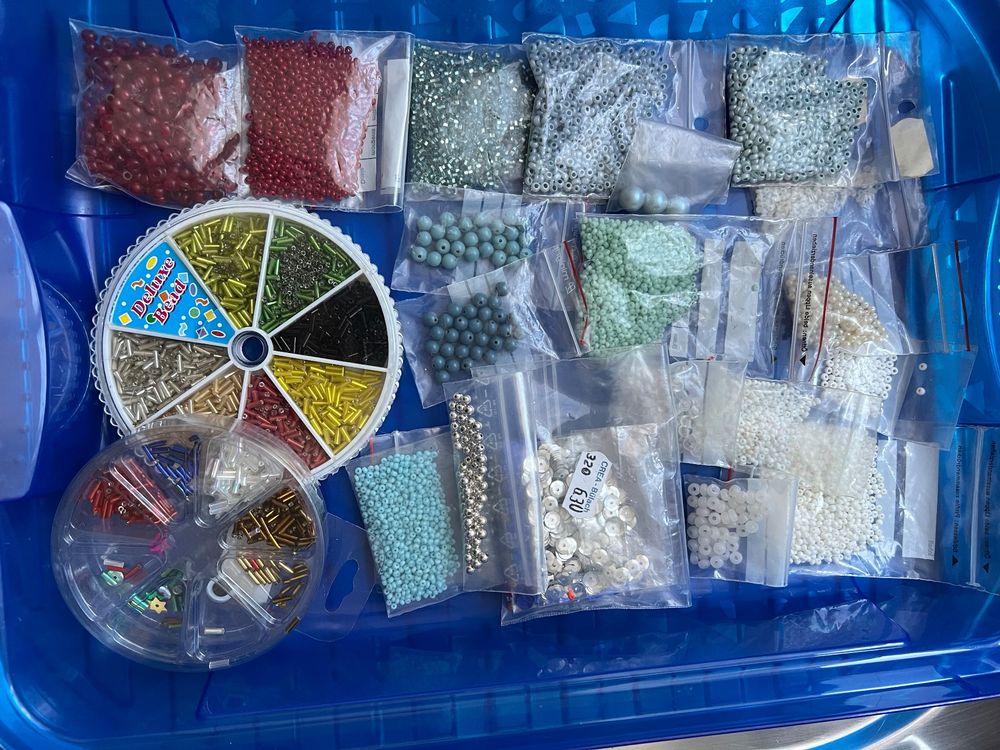Hama Bügelperlen MIDI 1000 Stück – 5 Mm, Klare Farben Sortiert, In Praktischer Dose