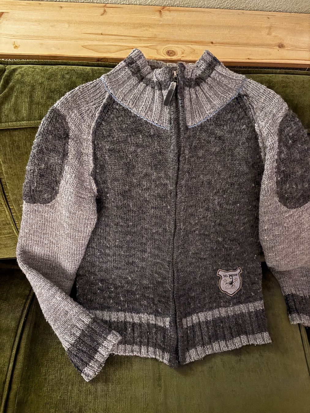 Jacken: Warme Herren Vintage Strickjacke - Grösse M – Gebraucht aus Herrliberg von Tcardo 5