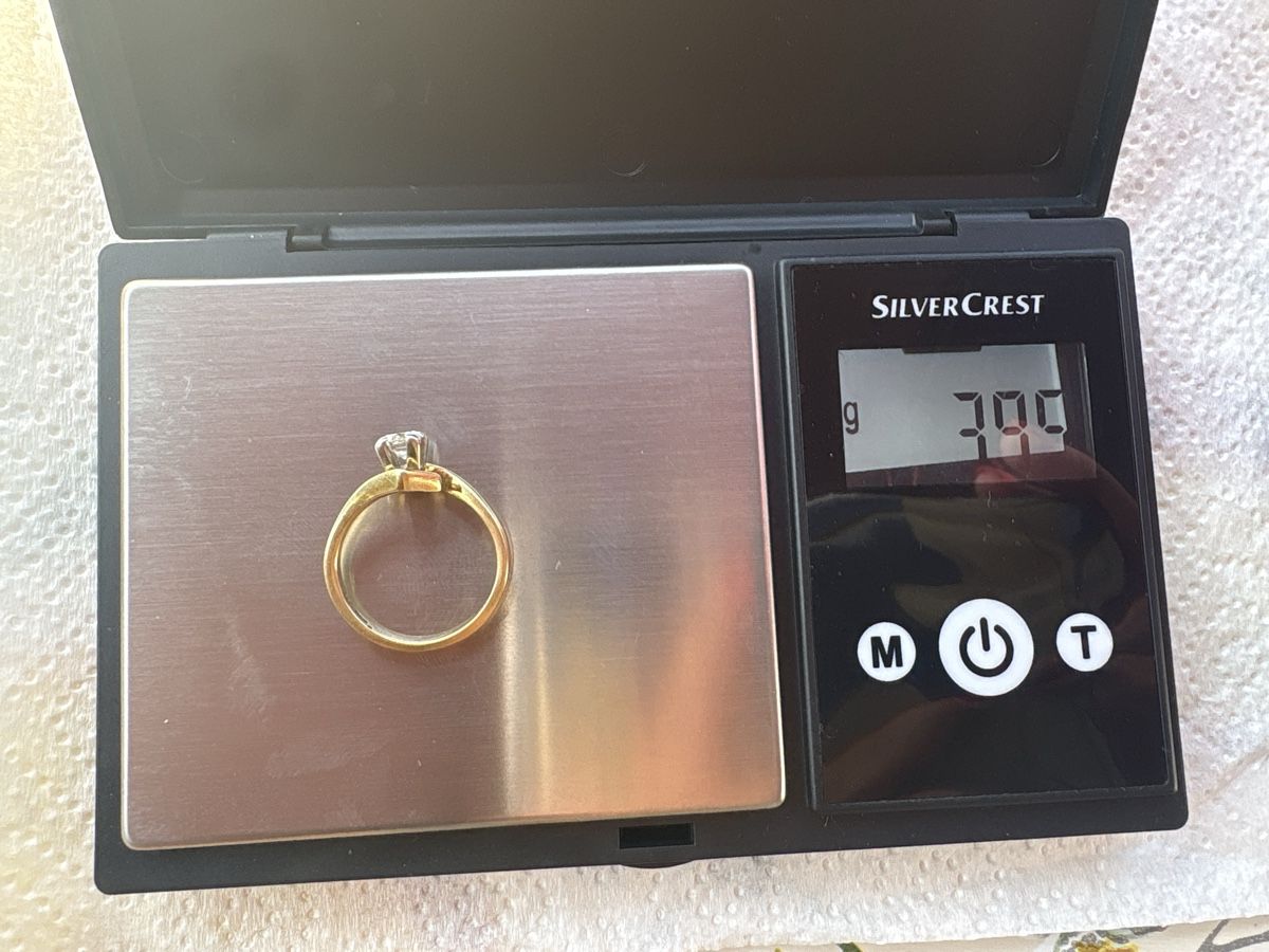 Anelli: Bague or 18k diamant solitaire – Usato da Versoix venduto da tem_f7yk 3