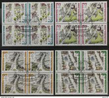 2000 PP Ortsbilder Viererblock ET-Stempel