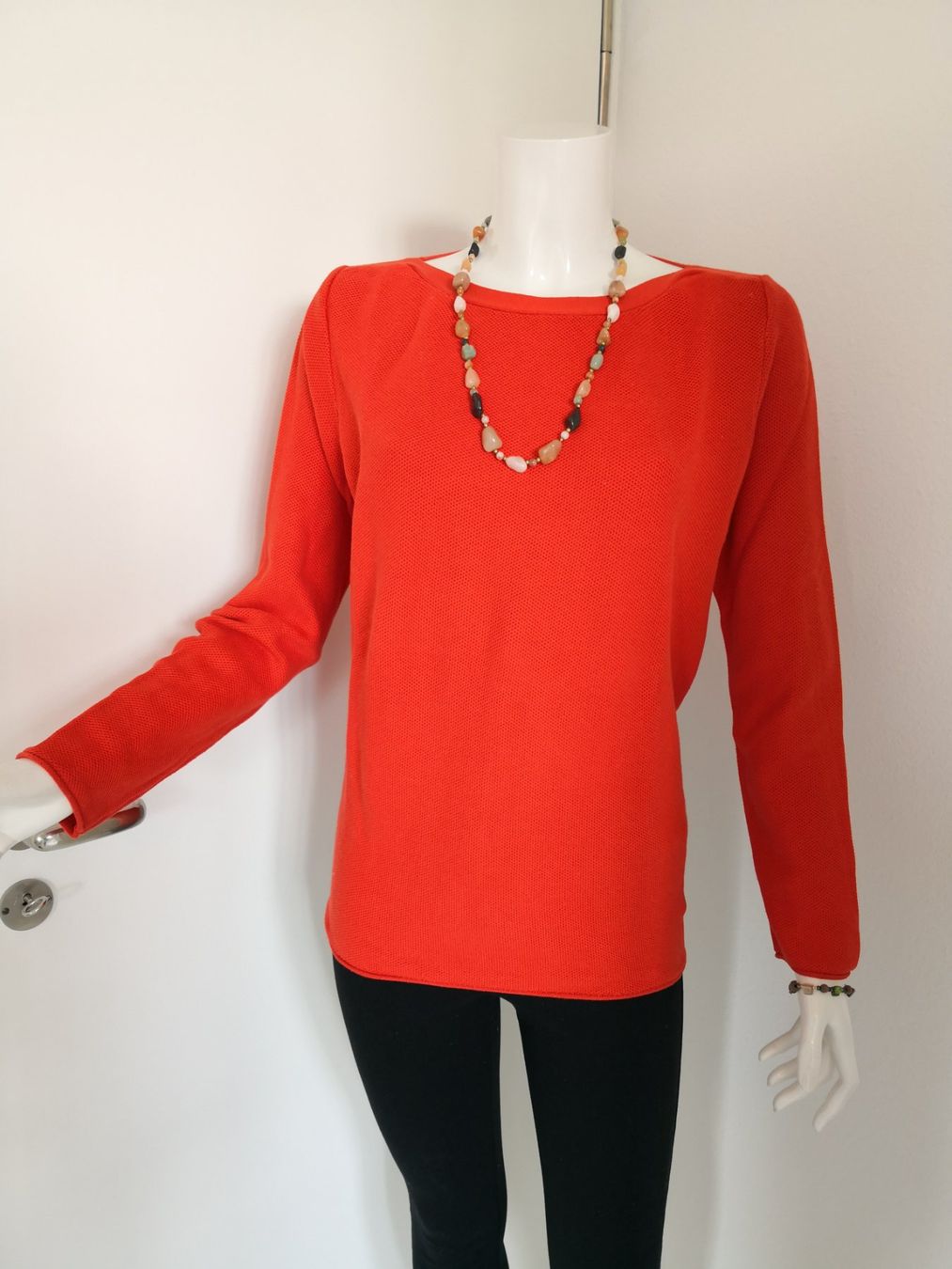 Maglioni & Felpe: 🤩STREET ONE STRICK-PULLOVER ORANGE – Usato da Olten venduto da Naja-Twins-Twins 4