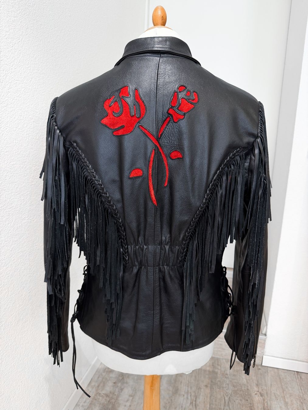 Giacche: Lederjacke Biker / Western Fransenjacke - Grösse L – Usato da Dietikon venduto da Angy94 1