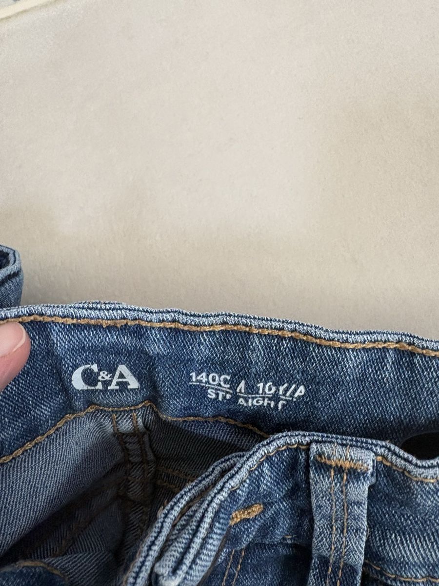 C&A Pantaloni: Jeans 140 Straight – Usato da Oberwil-Lieli venduto da mil_z56m 2