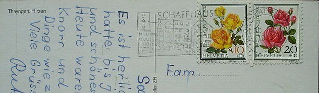 Cartes postales: THAYNGEN SH Hirzen – Neuf (Voir description) à Jona par philajona 1